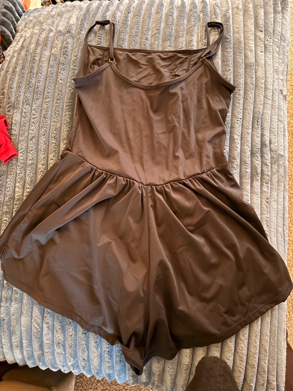 Black Romper with Spaghetti Straps